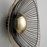 Proudome LED Wall Light for Living Room | Modern Designer Gold Black Wall Lamp - Image 5