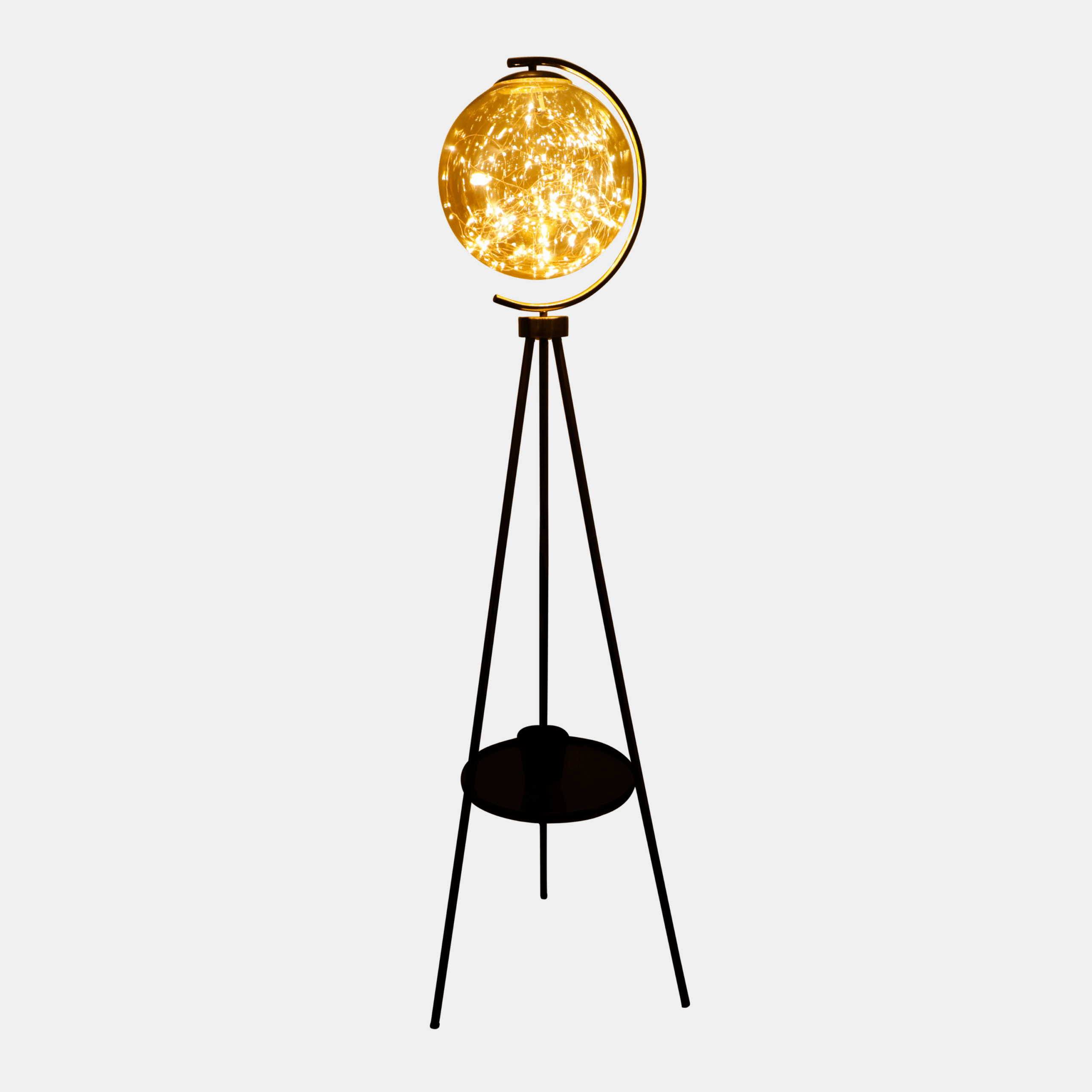 Industrial Chic Tripod Floor Lamp