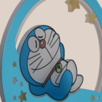 Proudome Doraemon LED Wall Light for Kids Room, Cartoon Wall Lamp for Nursery, Baby Bedroom & Playroom Decor - Image 6