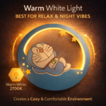 Proudome Doraemon LED Wall Light for Kids Room, Cartoon Wall Lamp for Nursery, Baby Bedroom & Playroom Decor - Image 4