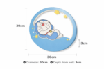 Proudome Doraemon LED Wall Light for Kids Room, Cartoon Wall Lamp for Nursery, Baby Bedroom & Playroom Decor - Image 7