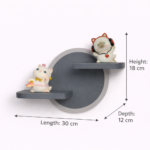 Proudome Kitty LED Wall Light for Kids Room, Cute Cartoon Wall Lamp for Girls Bedroom & Nursery Decor - Image 7