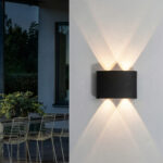 Proudome Up Down Outdoor Wall Light – Dual Diffuser LED Wall Lamp for Garden, Patio & Balcony - Image 3