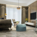 Amber Glass Pendant Light (Bulb Not Included)