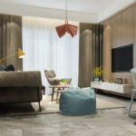 Leather Hanging Pendant Light (Bulb Not Included)