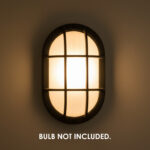 Proudome Bulkhead Outdoor Wall Light Holder – Exterior Wall Lamp for Garden, Balcony, Patio & Terrace - Image 4