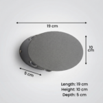 Proudome Up Down Outdoor LED Wall Light – Modern Two Way Wall Lamp for Garden, Patio & Balcony - Image 6