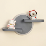 Proudome Kitty LED Wall Light for Kids Room, Cute Cartoon Wall Lamp for Girls Bedroom & Nursery Decor - Image 2