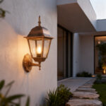 Proudome Antique Outdoor Wall Lamp – Decorative Exterior Wall Light for Garden, Balcony, Patio & Terrace - Image 3