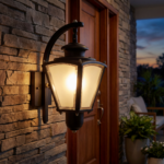 Proudome Outdoor Wall Light – Metal Decorative Exterior Wall Lamp for Garden, Balcony, Patio & Terrace - Image 3