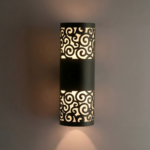 Proudome Decorative Outdoor Wall Light – Designer Cylindrical LED Lamp for Balcony, Entrance & Facade