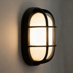 Proudome Bulkhead Outdoor Wall Light Holder – Exterior Wall Lamp for Garden, Balcony, Patio & Terrace - Image 5