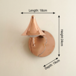 Proudome Rose Gold 3 Color Mode LED Wall Light | Modern Designer Wall Sconce - Image 7