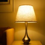 Fabric Shade Table Lamp (Bulb Not Included)