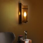 Decorative Golden Wall Light (Bulb Not Included)