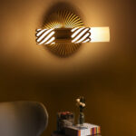 Golden Decorative LED Wall Light