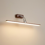 Proudome Wooden Frame Vanity Light for Bathroom Mirror | Wall Mounted Makeup & Dressing Light - Image 4