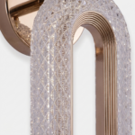 Proudome Modern LED Ring Wall Light 3 Color Mode | Acrylic Designer Wall Lamp in Rose Gold Finish for Home Décor - Image 6