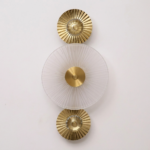 Proudome Frosted White Glass LED Wall Light with 3 Color Modes for Modern Interiors - Image 2