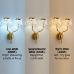 Proudome Acrylic 3 Color Mode LED Wall Light – Luxury Modern Decorative Wall Sconce - Image 4