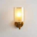 Proudome Amber Glass Wall Light – Luxury Decorative Wall Sconce for Modern Interiors (Bulb Not Included) - Image 4