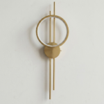 Proudome 3 Color Mode Ring LED Wall Light | Modern Gold Decorative Wall Lamp - Image 2