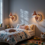 Proudome Rose Gold 3 Color Mode LED Wall Light | Modern Designer Wall Sconce - Image 3