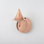 Proudome Rose Gold 3 Color Mode LED Wall Light | Modern Designer Wall Sconce - Image 2