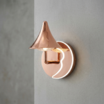 Proudome Rose Gold 3 Color Mode LED Wall Light | Modern Designer Wall Sconce - Image 5