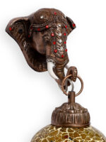 Jaipuri Glass Wall Light (Bulb Not Included) - Image 8