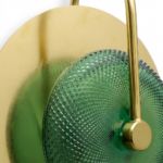 Proudome 3 Color Mode LED Glass Wall Light | Modern Green Designer Wall Lamp - Image 6