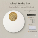 Proudome 3 Color Mode LED Wall Light | Modern Halo Designer Wall Lamp - Image 8
