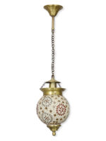 Jaipuri Glass Pendant Light (Bulb Not Included)