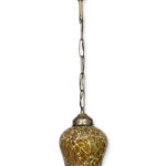 Jaipuri Glass Antique Pendant Light (Bulb Not Included)