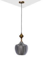 Smoky Glass Pendant Light (Bulb Not Included) - Image 3