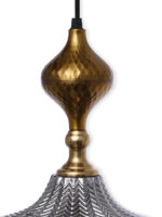 Smoky Glass Pendant Light (Bulb Not Included) - Image 6