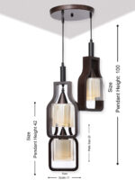 3 Hanging Pendant Light (Bulb Not Included) - Image 11