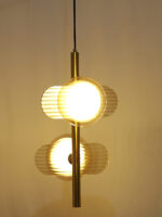 Amber Glass Pendant Light (G9 Bulb Included) - Image 3