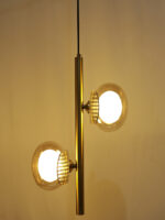 Amber Glass Pendant Light (G9 Bulb Included) - Image 5