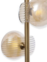 Amber Glass Pendant Light (G9 Bulb Included) - Image 8