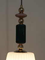 White Glass Pendant Light (Bulb Not Included) - Image 6