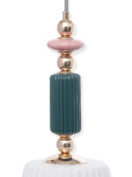 White Glass Pendant Light (Bulb Not Included) - Image 7