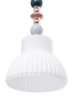 White Glass Hanging Lamp (Bulb Not Included) - Image 8