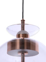 LED Rose Gold Hanging Light - Image 7