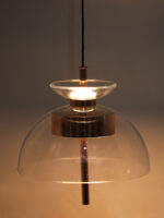 LED Rose Gold Hanging Light - Image 3
