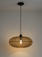 Bamboo Pendant Light (Bulb Not Included)