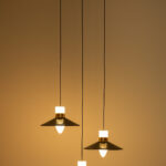 Smoky Glass 3 Hangings Pendant Light