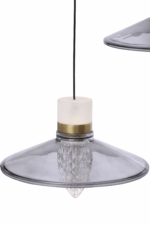 Smoky Glass 3 Hangings Pendant Light - Image 3