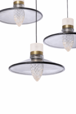 Smoky Glass 3 Hangings Pendant Light - Image 7