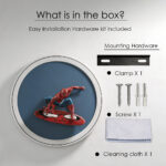 Proudome Spiderman LED Ceiling Light for Kids Bedroom, Superhero Decorative Lamp for Children Nursery & Playroom - Image 8